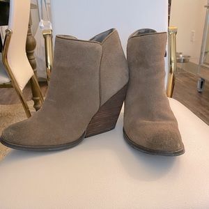 Very Volatile Wedge Booties